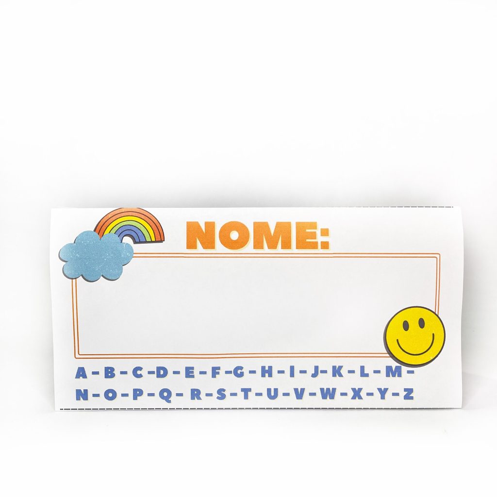 Plaquinha do Nome - Loja das Profs