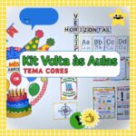 Kit Volta às Aulas 2026 - Tema Cores