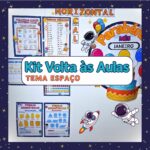 Kit Volta às Aulas 2026 - Tema Espaço
