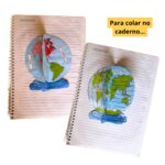 Globo Terrestre – Continentes e Coordenadas - Imagem 2
