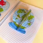 Globo Terrestre – Continentes e Coordenadas - Imagem 4