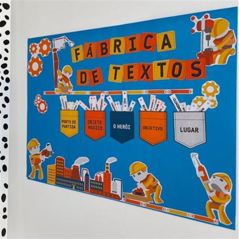 foto da fabrica de ideias para Produção de Texto