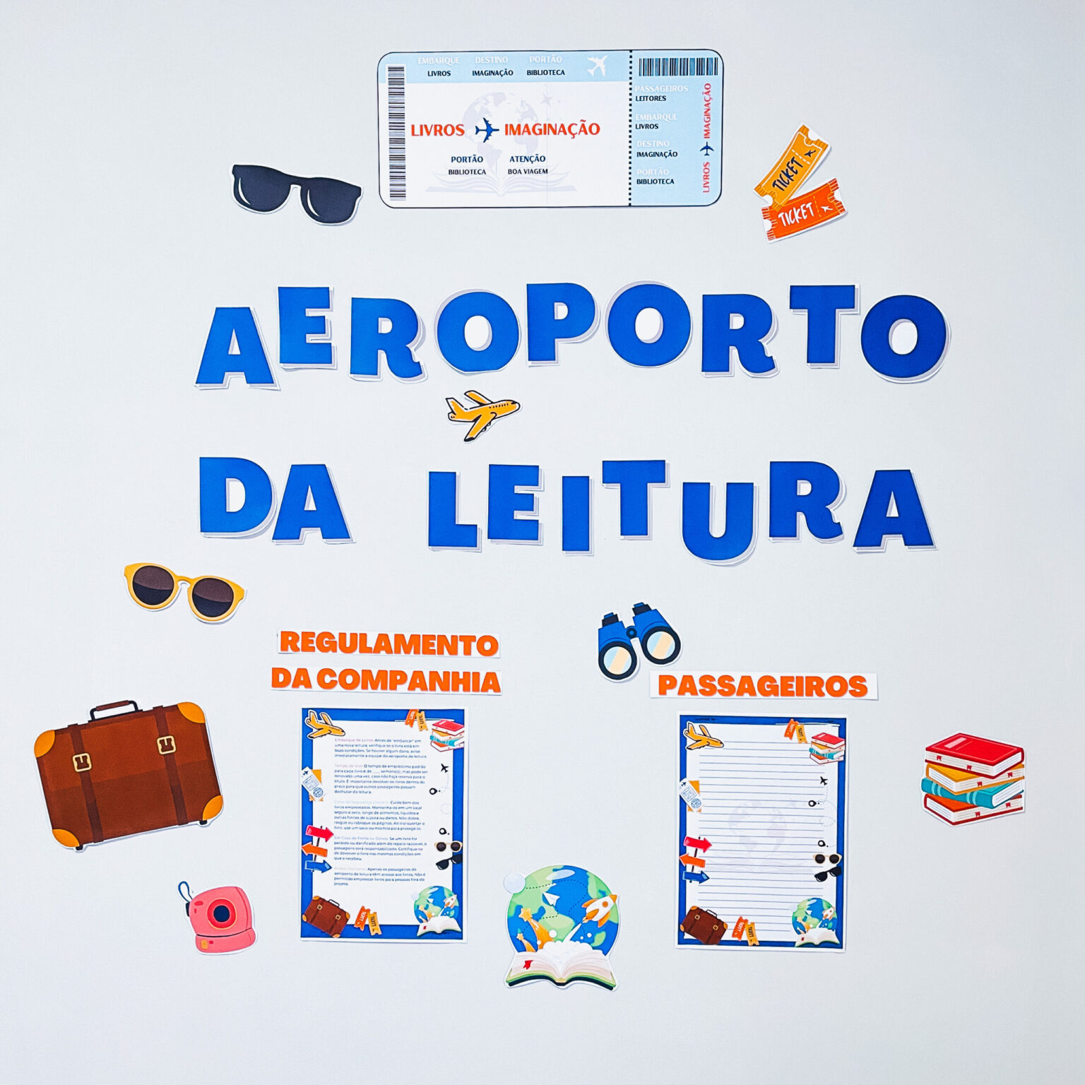 Kit Passaporte Da Leitura Loja Das Profs